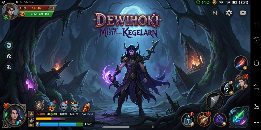 Screenshot DEWIHOKI menunjukkan gameplay yang menegangkan dan menakutkan.