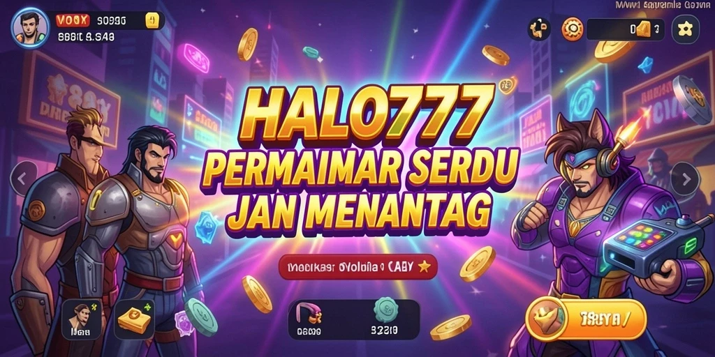 Tangkapan layar gameplay aktif dari HALO777 yang seru dan menantang.