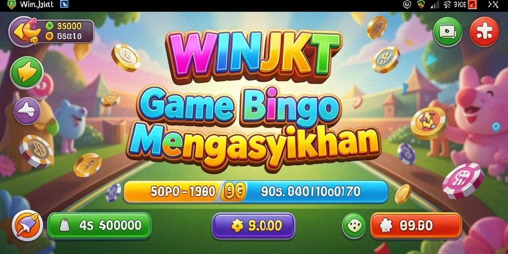 Screenshot gameplay WINJKT yang menunjukkan keseruan bermain Bingo.